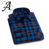 Hot sale Flannel Plaid Shirt Men Casual Long Sleeve High Cotton Fashion 2018 Male Shirt Chemise Homme Camisa Social Masculina