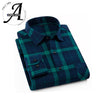 Hot sale Flannel Plaid Shirt Men Casual Long Sleeve High Cotton Fashion 2018 Male Shirt Chemise Homme Camisa Social Masculina